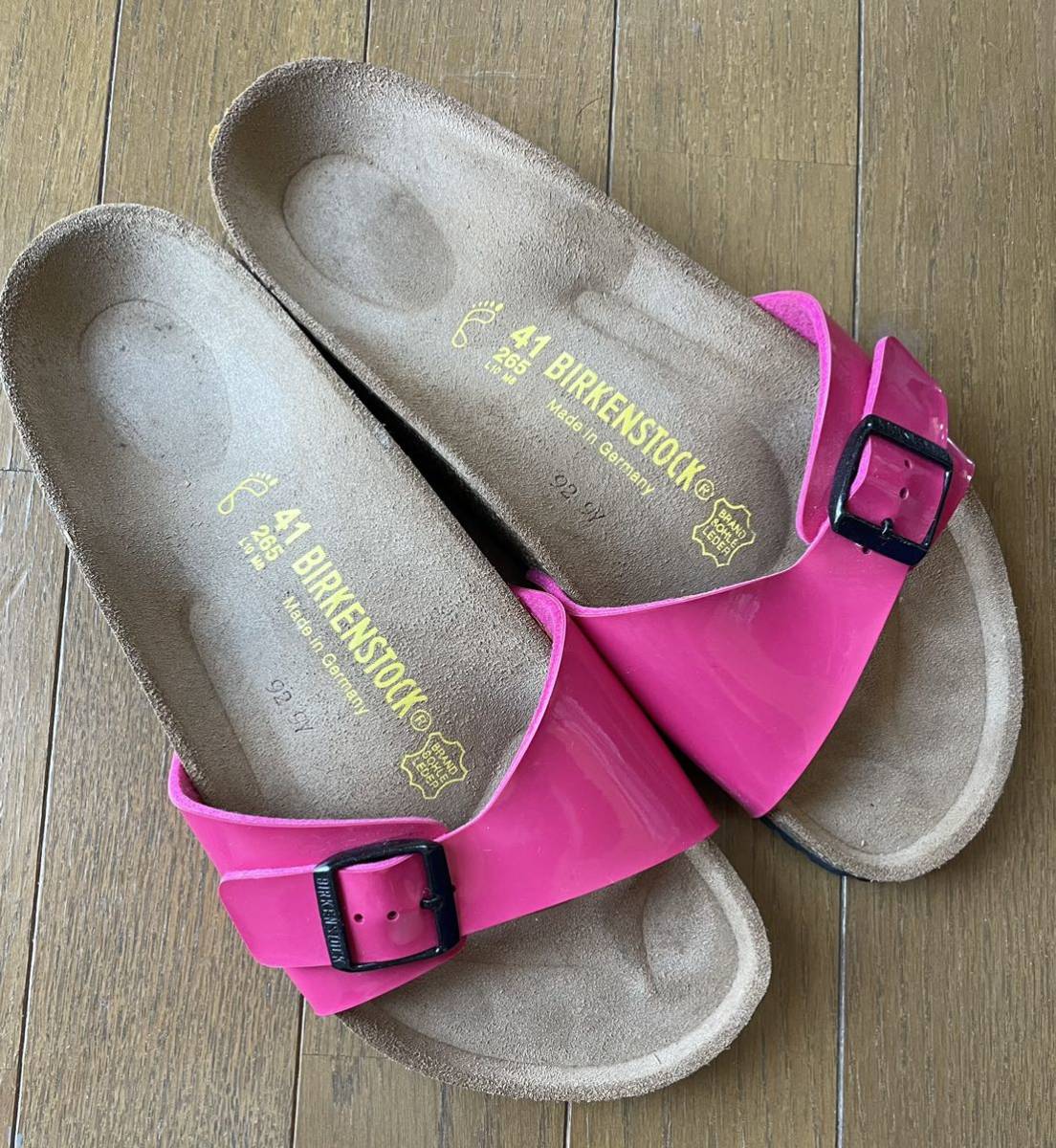 ビルケンシュトック マドリッド BIRKENSTOCK ピンク　サイズ41 / 26.5 中古