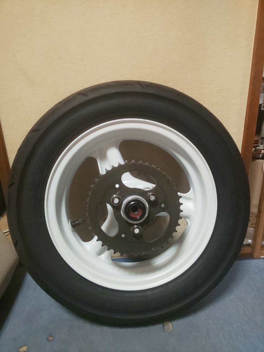 NSR80 後輪　ホイル　純正　タイヤ付き NSR50・NSR80 リヤホイール☆タイヤ付き☆
