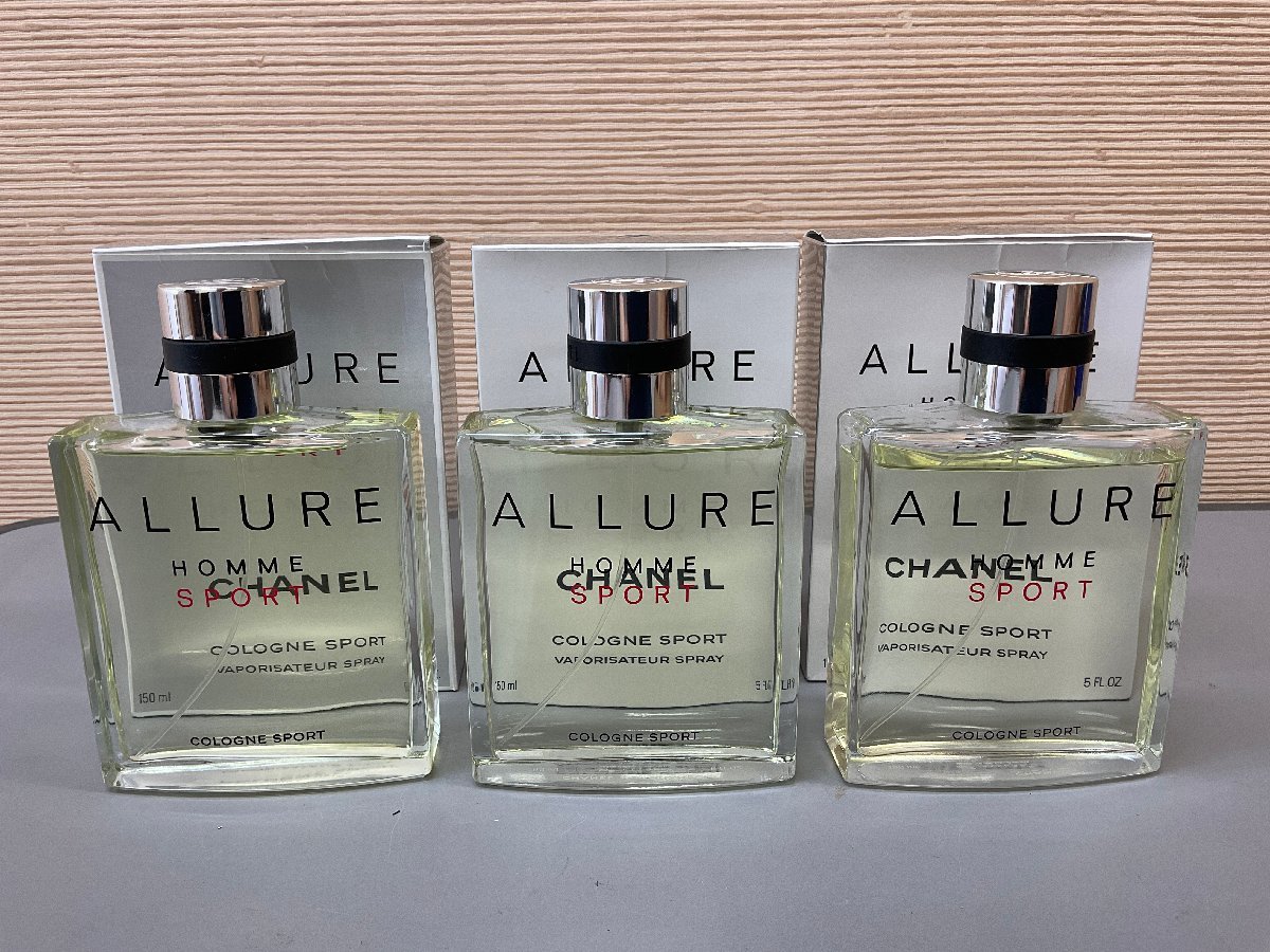 シャネル メンズ香水 CHANEL 150ml ×3本 アリュール オム スポーツ