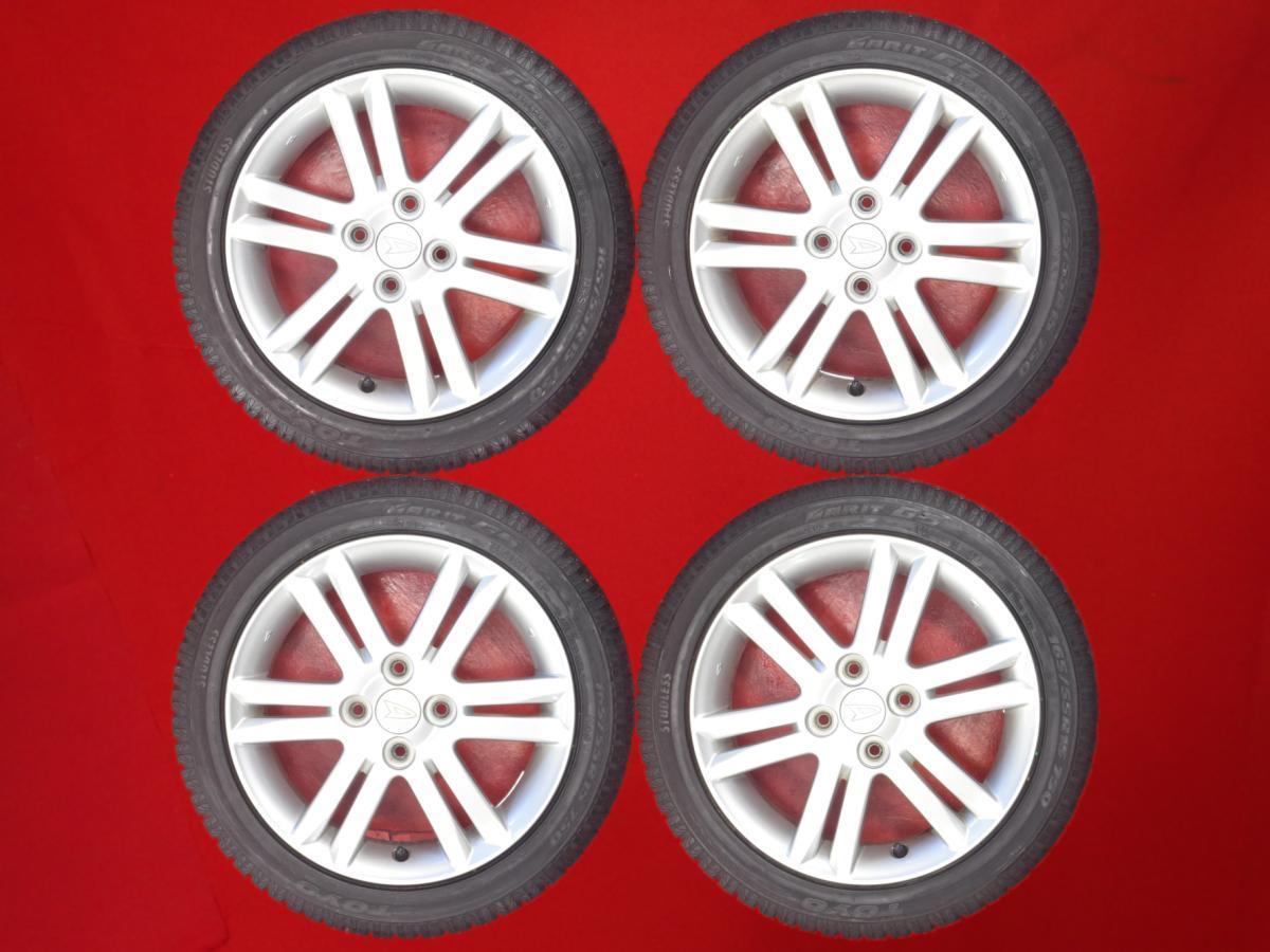 スタッドレス ムーヴ/タントカスタムRS L175S・L185S/L375・L385 純正6Wスポーク+トーヨーガリットG5 165/55R15 8.5分山★stwt15