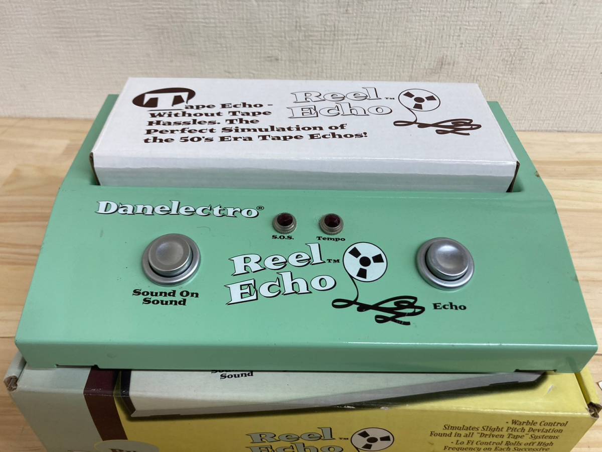 【中古】Danelectroダンエレクトロ DTE-1 Reel Echo リールエコー エフェクター【動作未確認】
