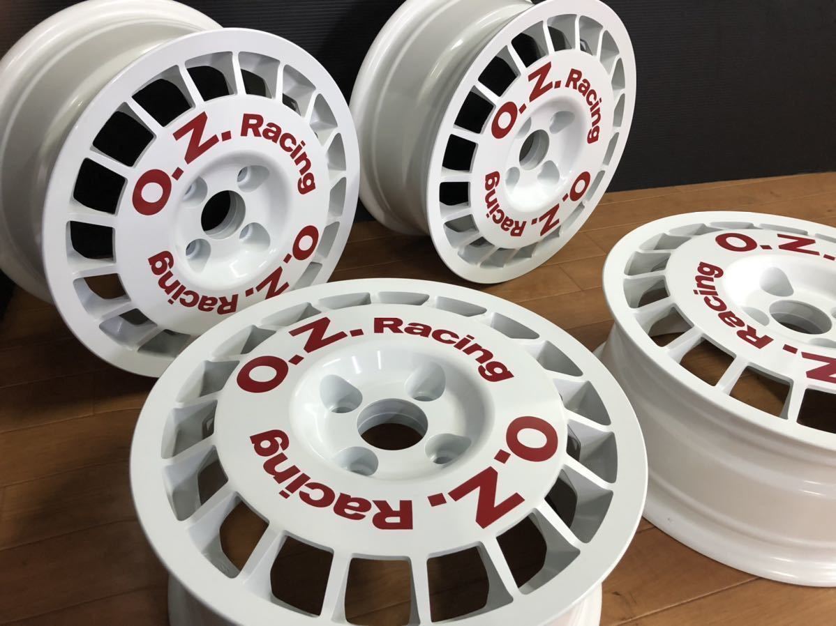 未使用品 OZ RACING ラリーレーシング 14インチ 6J PCD100 4H 当時物 