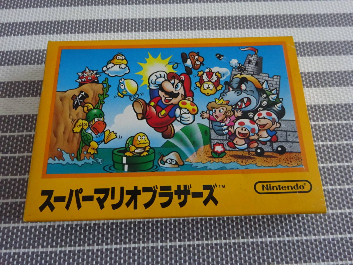 ファミコン 箱説あり スーパーマリオブラザーズ 〈1982〉