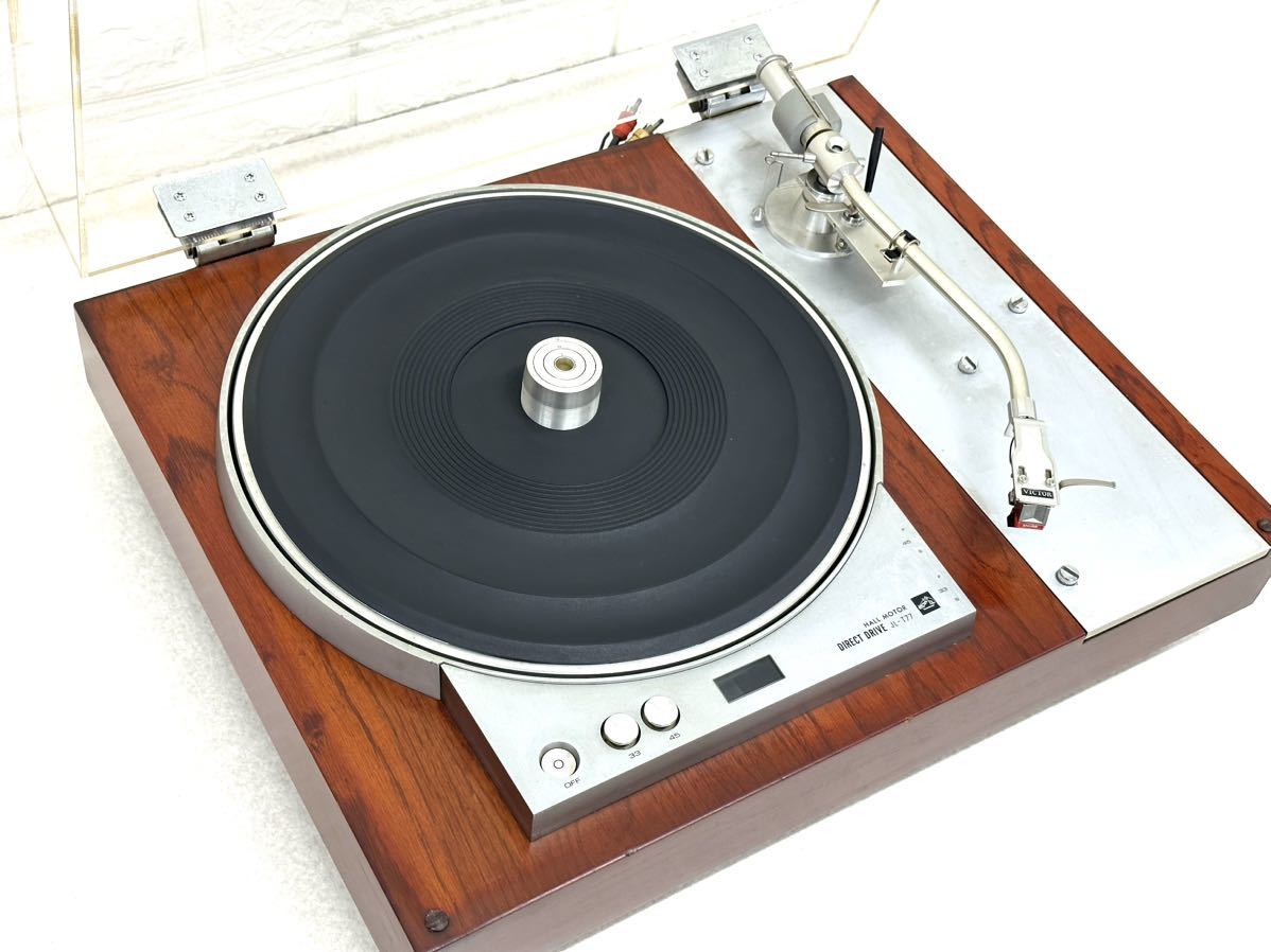 A335(120) Victor JL-T77 ターンテーブル レコードプレーヤー ダブル