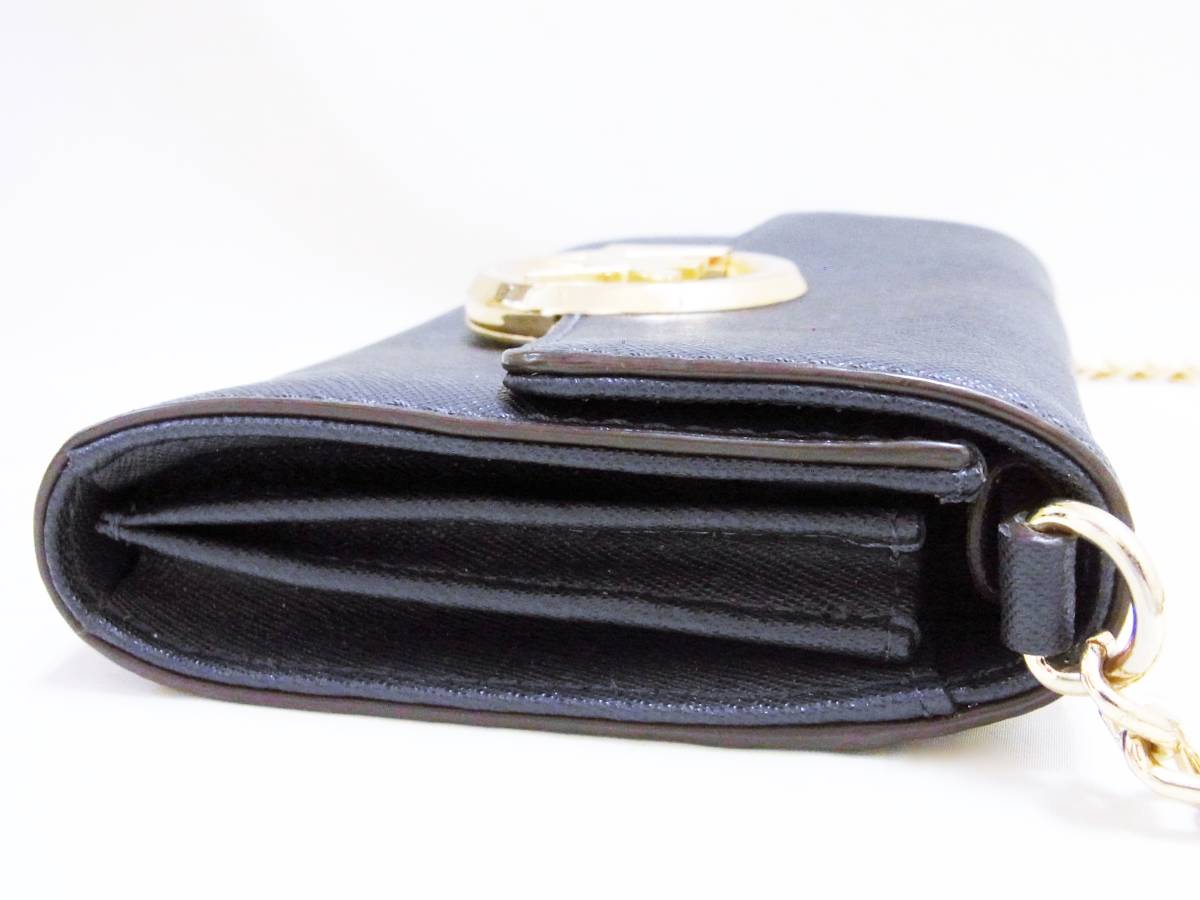 MICHAEL KORS マイケルコース チェーン ショルダー バッグ ネイビー 