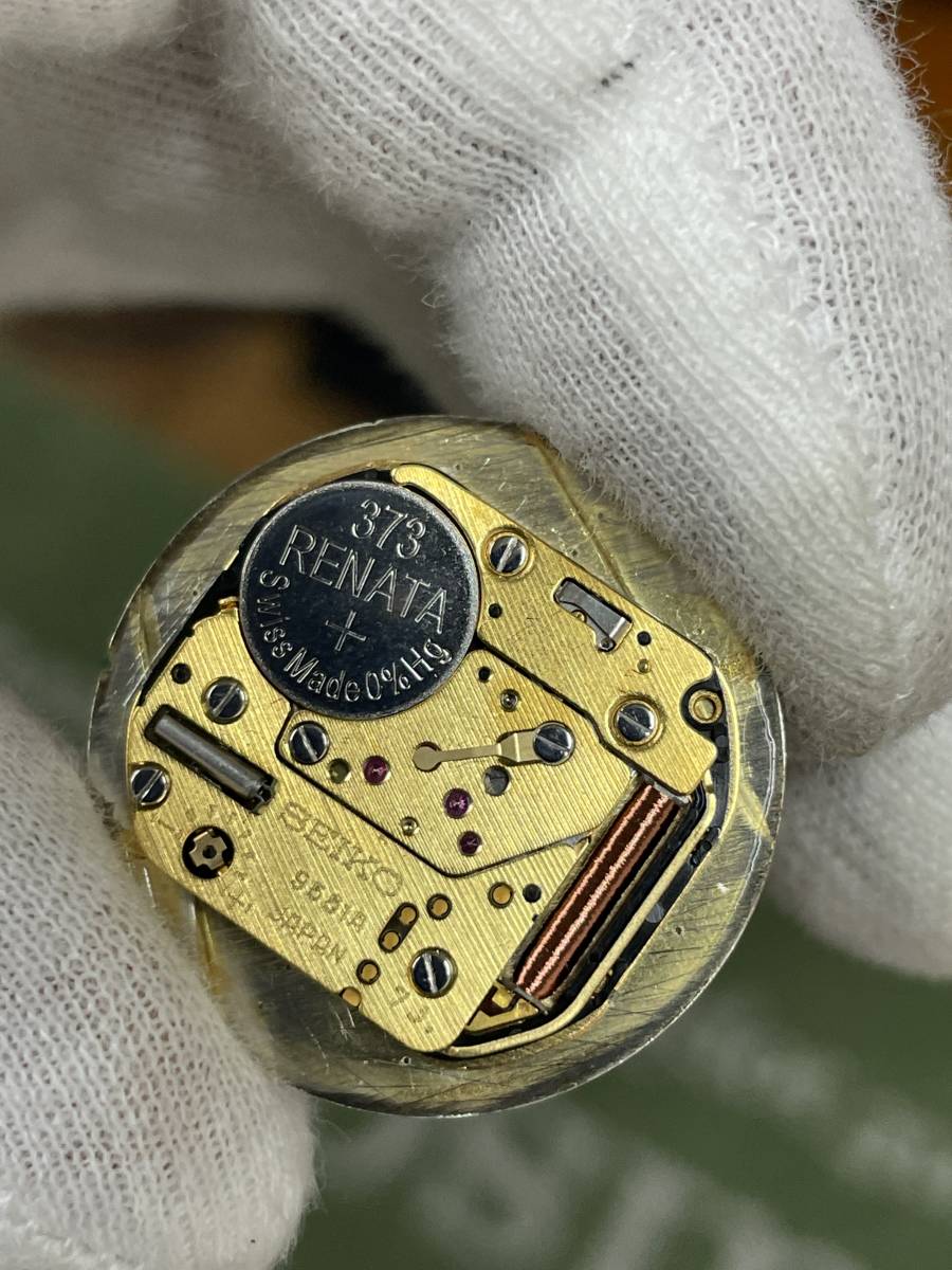 【可動品】Grand Seiko グランドセイコー クォーツ ムーブメント 9581A 風防付き【現状】№60830