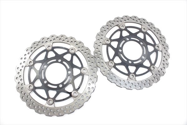 ZZR1400[13フロントブレーキローター ブレーキディスク]検ZX-14｝C