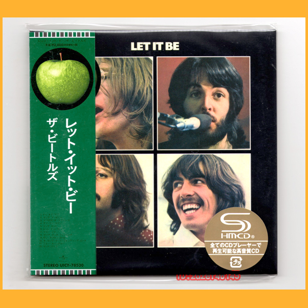 ●CD●ビートルズ Let It Be 新品未開封 SHM-CD 限定盤 紙ジャケ レット・イット・ビー UICY-78530●