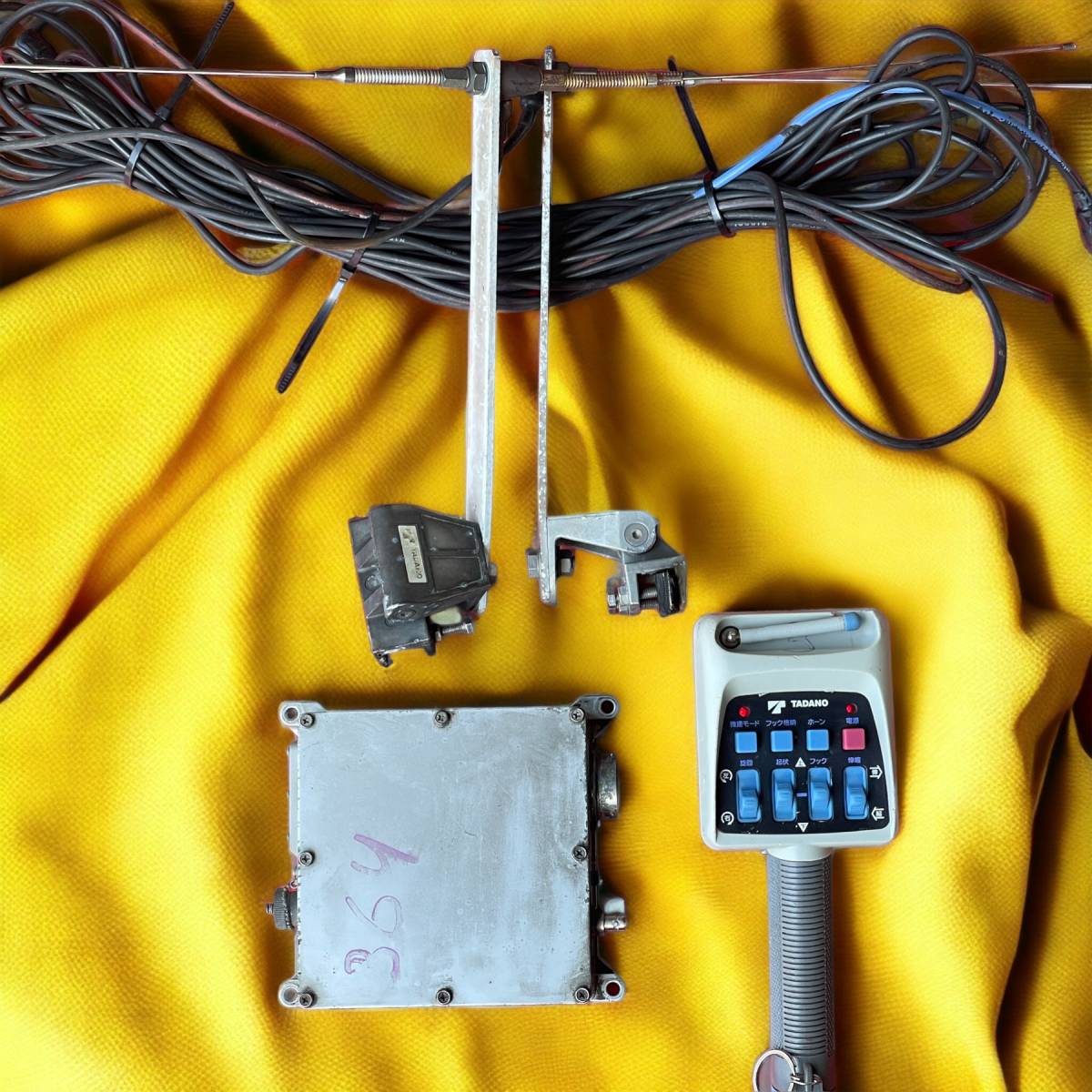 さる　無線　受信機　アンテナ　セット　トラック　デコトラ さる 無線 受信機 アンテナ セット トラック デコトラ