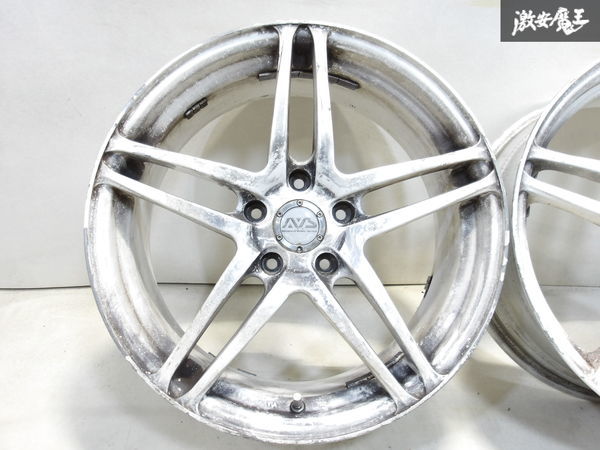 YOKOHAMA AVS MODEL5 モデル5 18インチ 7.5J +45 PC114.3 5穴 5H 