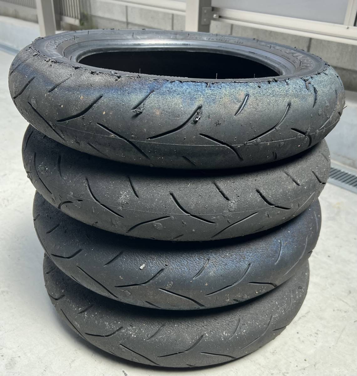 ブリジストン BT601 100/90-12 120/80-12 2セット グロム・NSR50・GROM