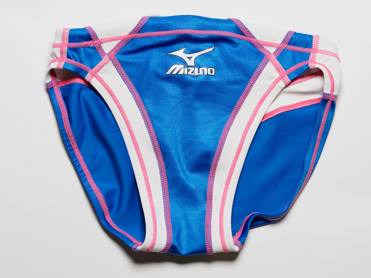 MIZUNO競パンRQ632 140サイズ ピンク白ピンクステッチ カスタムオーダー品