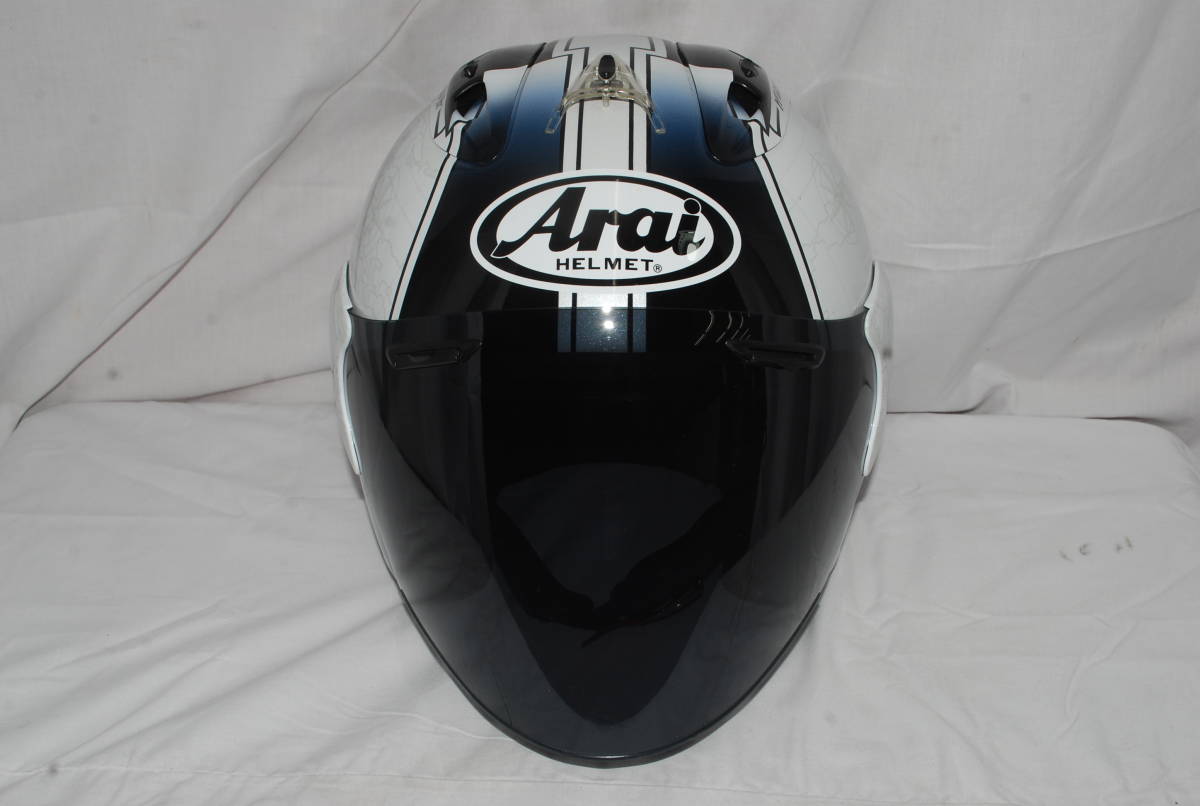 中古 Arai ヘルメット SZ-Ram4 YF-DESIGN ジェットヘルメット 61-62cm 