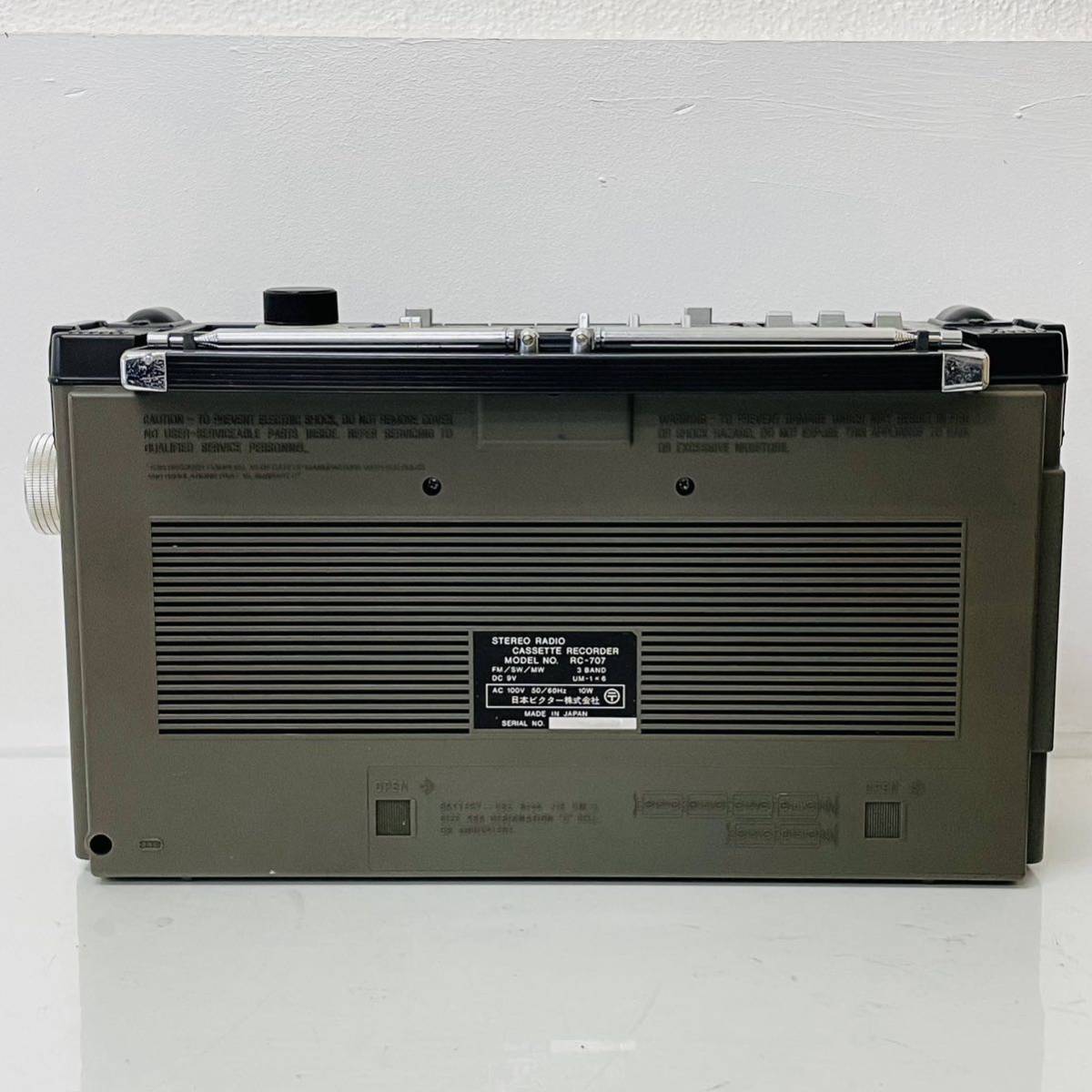 VICTOR ビクター RC-707 ステレオラジオ カセットレコーダー i13888