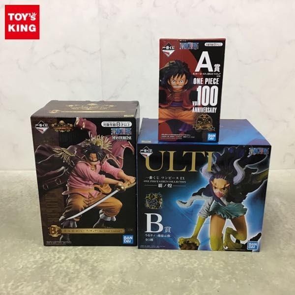 1円〜 未開封 一番くじONE PIECE vol.100 ANNIVERSARY A賞 モンキー・