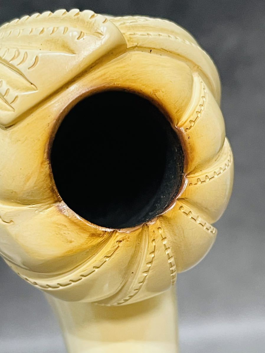 240 メシャムパイプ OTKEN GENUINE BLOCK MEERSCHAUM 喫煙具 ケース付 