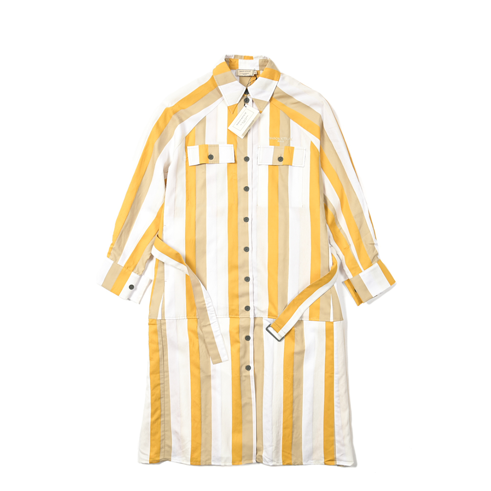 新着 新品 メゾンキツネ MAISON KITSUNE ロングシャツ ワンピース 