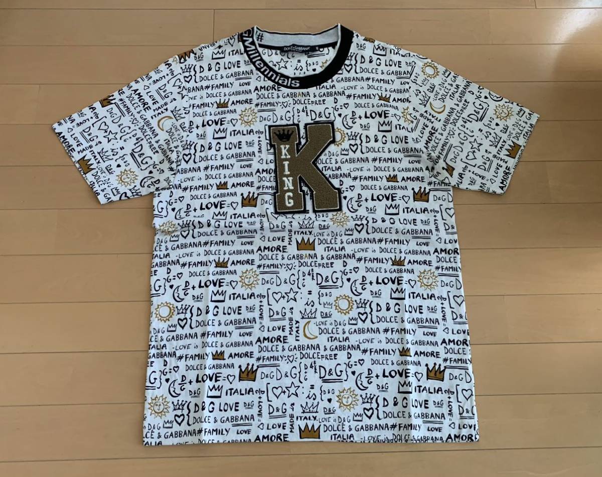 ドルチェ&ガッバーナ DG 総柄 DG Millennials EMBROIDERY グラフティー