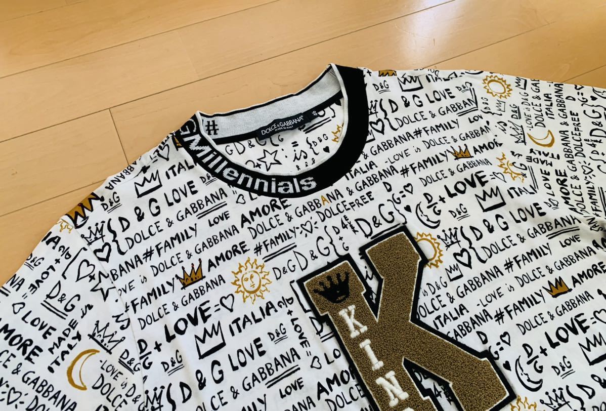 ドルチェ&ガッバーナ DG 総柄 DG Millennials EMBROIDERY グラフティー