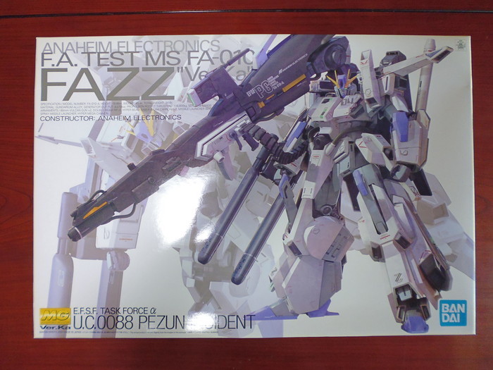 バンダイ MG 1／100 FAZZ Ver.Ka 未組立(ガンダム)｜売買された 