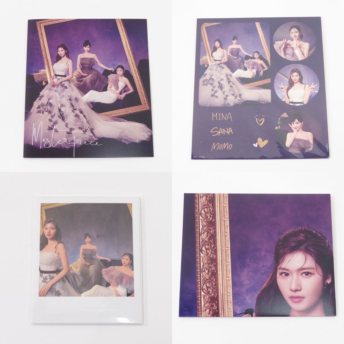 025 CD+DVD/CD MISAMO JAPAN 1st MINI ALBUM Masterpiece 初回限定豪華 