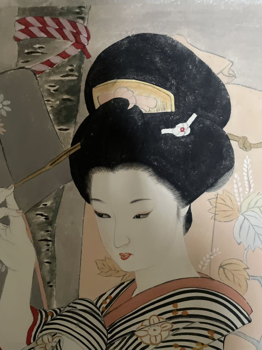 志村立美、河岸、希少な大判額装用画集より、美品、新品額装付 Yahoo!