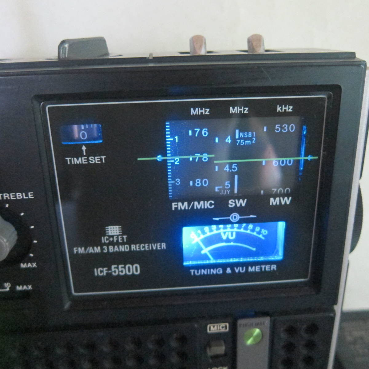 スカイセンサーSONY ICF-5500 ケース、アダプター、説明書付き ソニー