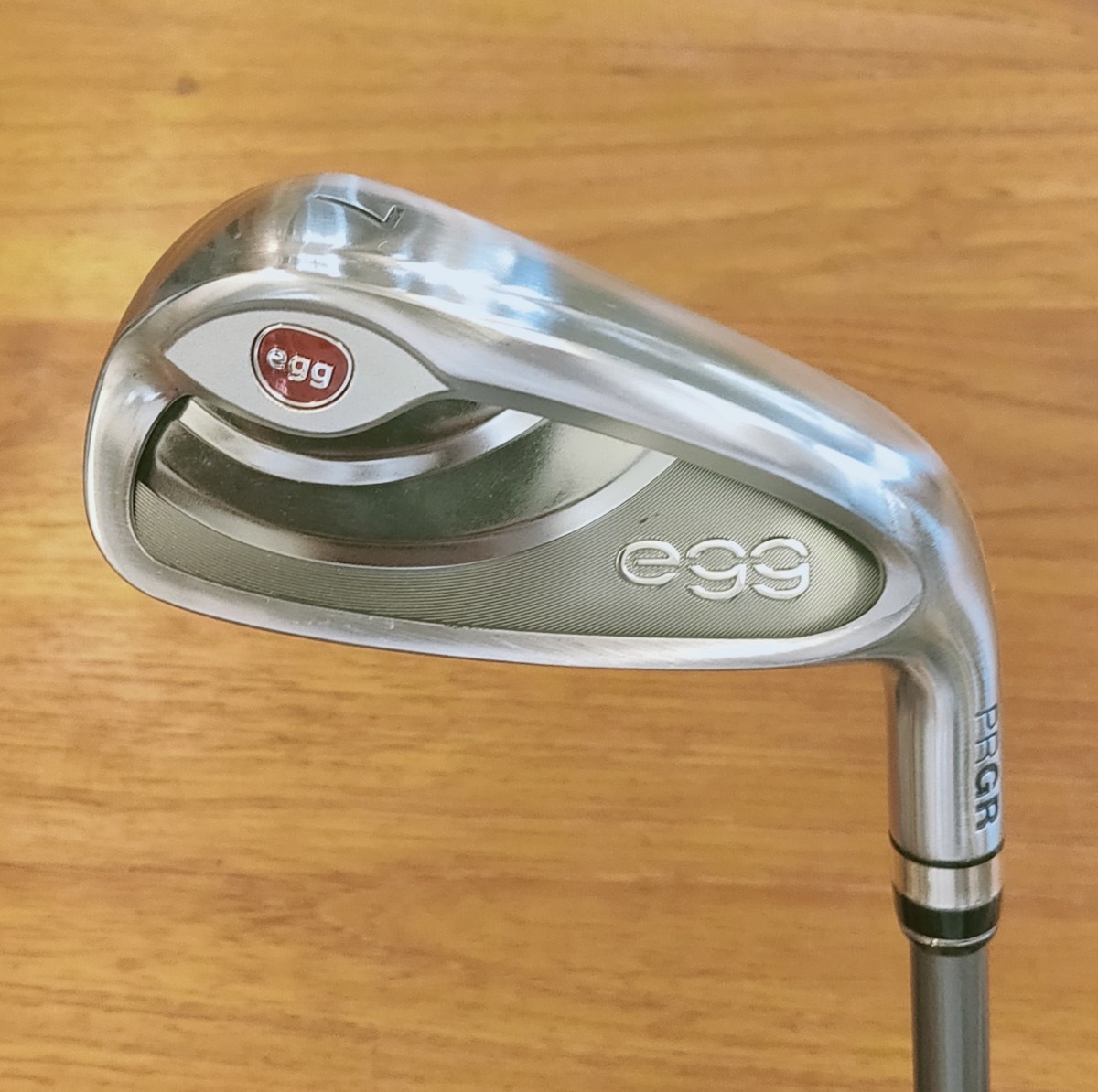 プロギア PRGR egg 純正M-37 (R) 7i 7番アイアン単品 純正 試打 紛失 破損などに 純正カーボン ミドルアイアン