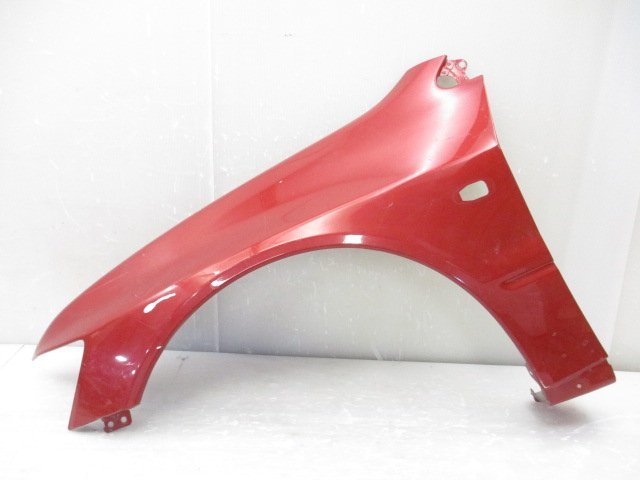 即決あり ランサーエボリューション ランエボ 7 8 9 CT9A CT9W 純正 左 フロント フェンダー パネル レッド (B034711)