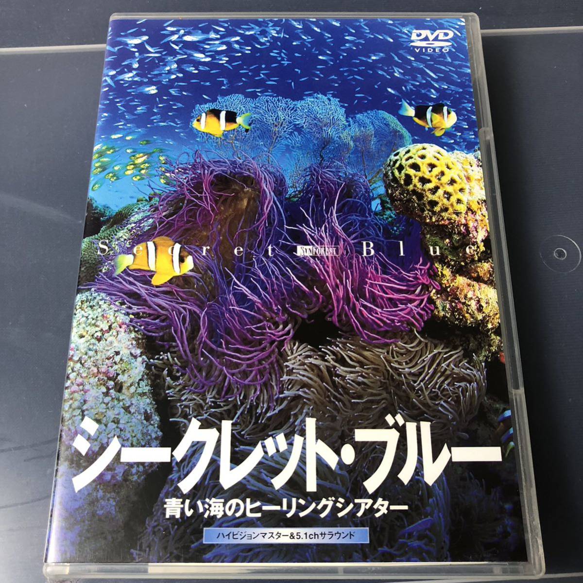 シンフォレストDVD シークレット・ブルー 青い海のヒーリングシアター_1