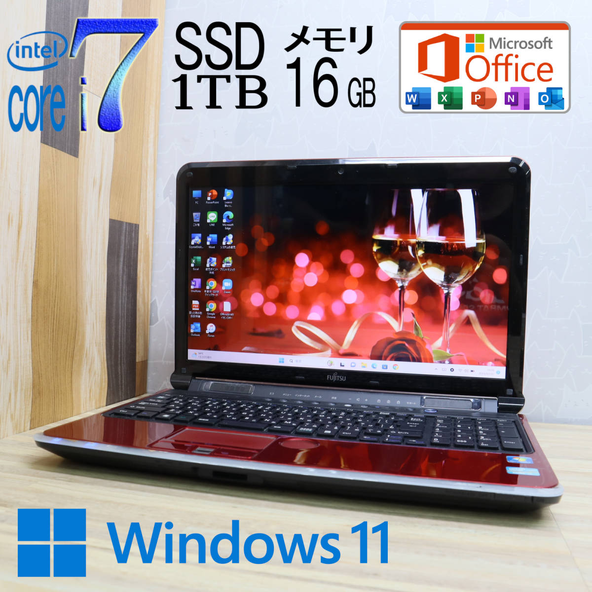 ノートパソコン core i7 i7⁄ □高性能第4世代Core FMV 今だけ新品
