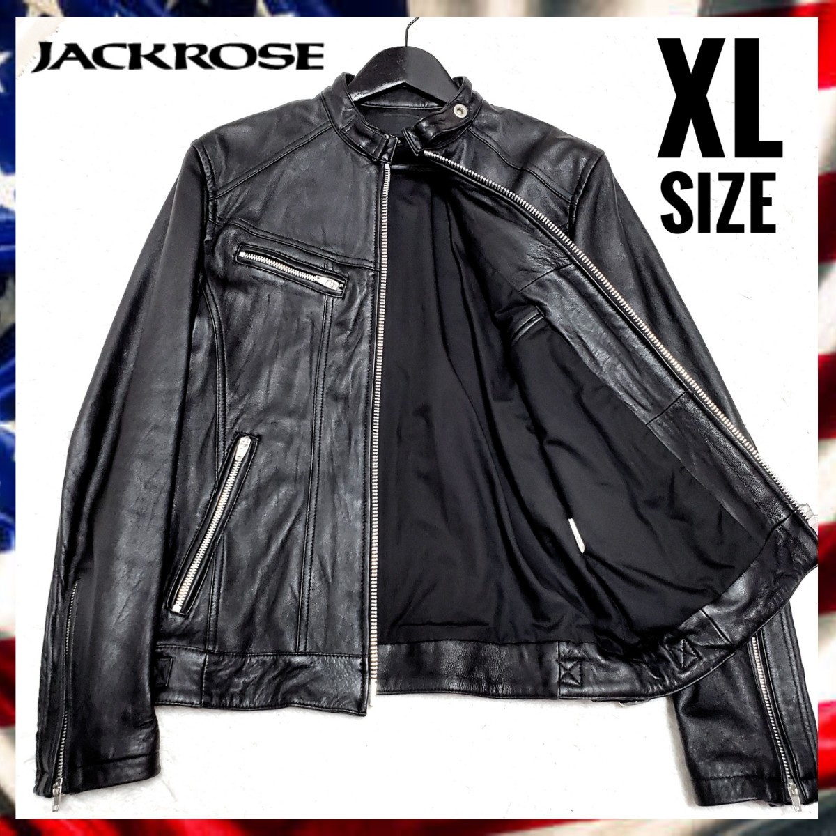 木村拓哉さん着用 JackRose ジャックローズ 本革 羊革 ラムレザー 