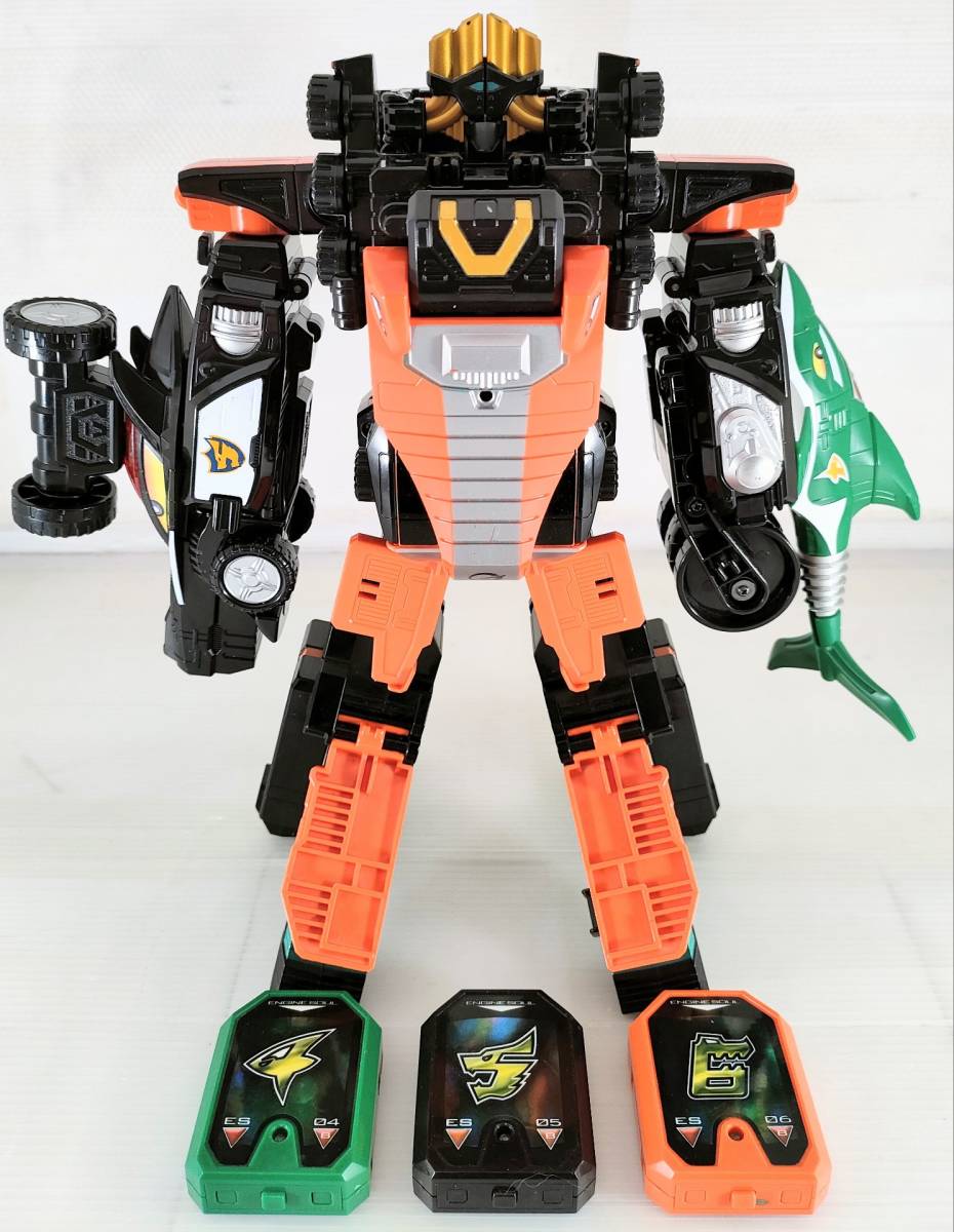 炎神戦隊ゴーオンジャー DXガンバルオー エンジンキャリゲーター 炎神