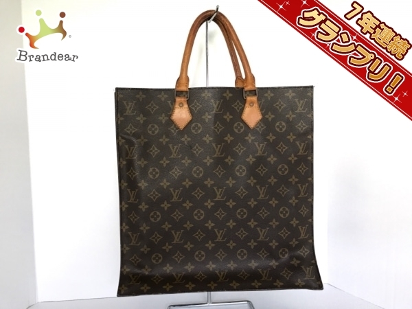 ルイヴィトン LOUIS VUITTON ハンドバッグ M51140 サック・プラ モノグラム・キャンバス MI881 バッグ モノグラム
