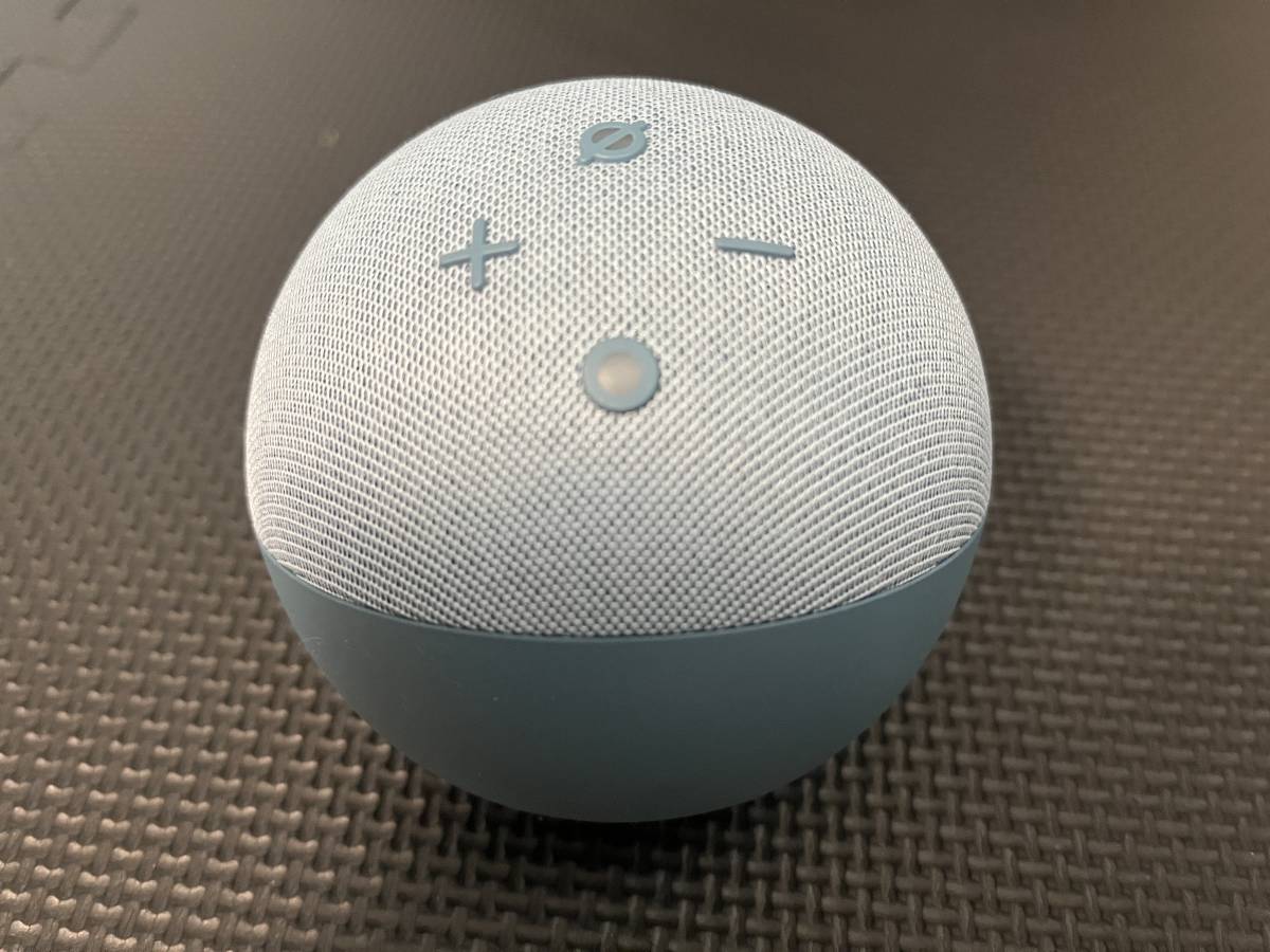 USED]Echo Dot (エコードット) 第4世代 - 時計付きスマートスピーカー