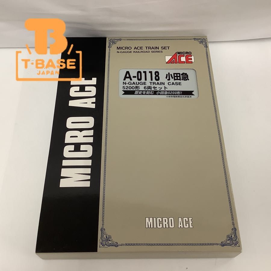 1円〜 ジャンク MICRO ACE Nゲージ A-0118 小田急 5200形 6両セット