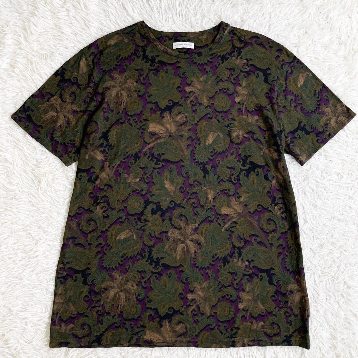 ほぼ未使用 3XL 大きいサイズ 完売品 】ETRO ペイズリー Tシャツ