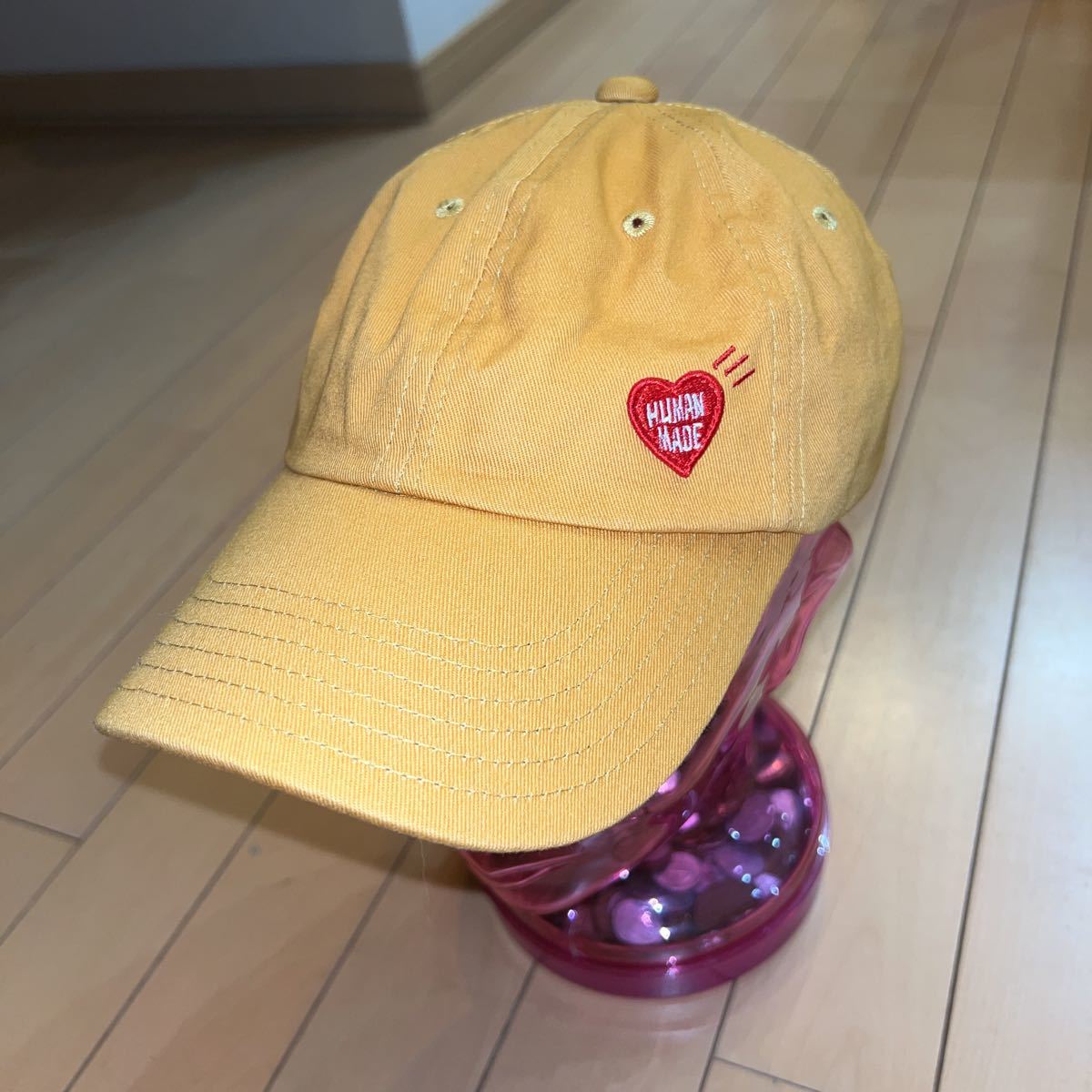 HUMAN MADE ヒューマンメイド HEART LOGO CAP ハートロゴキャップ 帽子