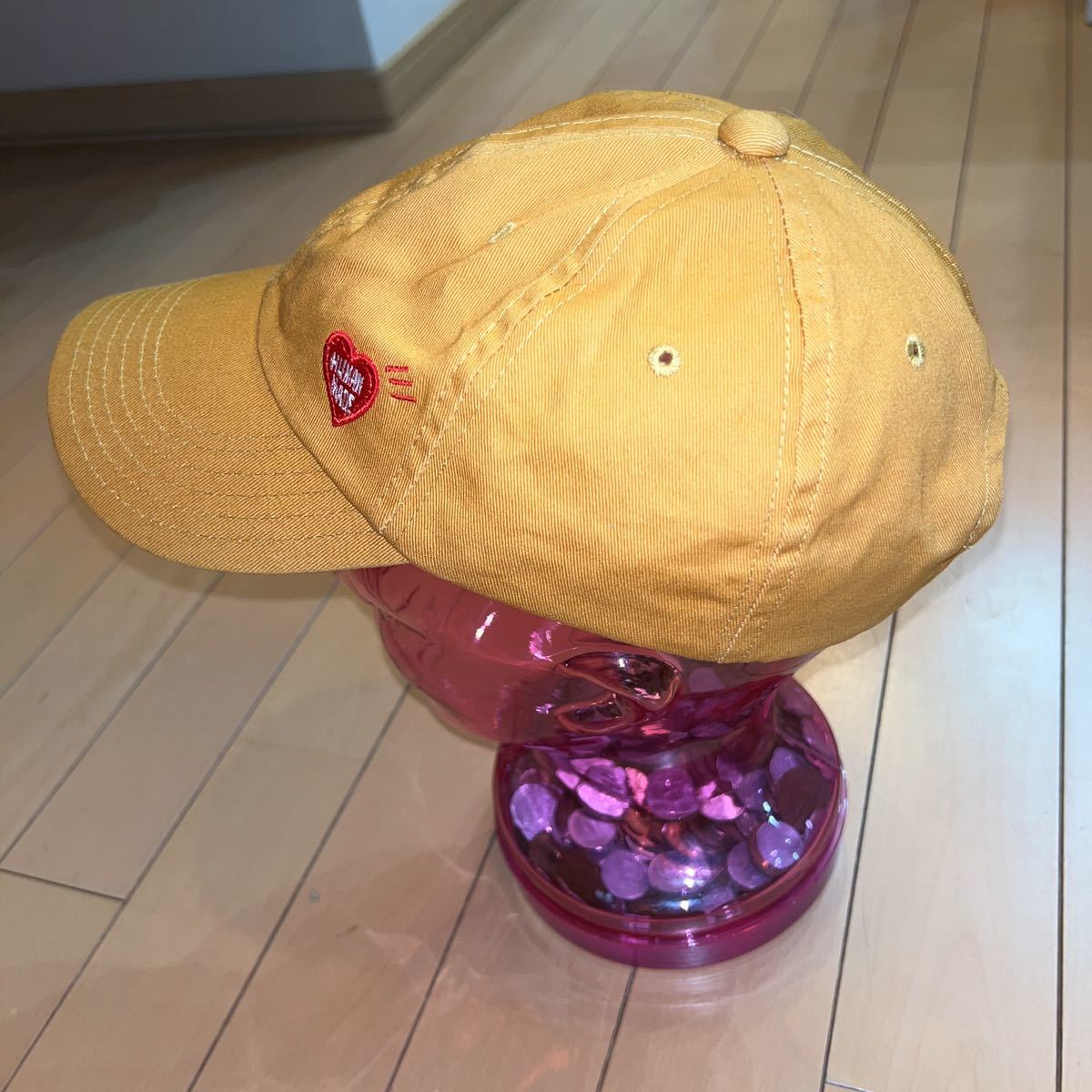 HUMAN MADE ヒューマンメイド HEART LOGO CAP ハートロゴキャップ 帽子