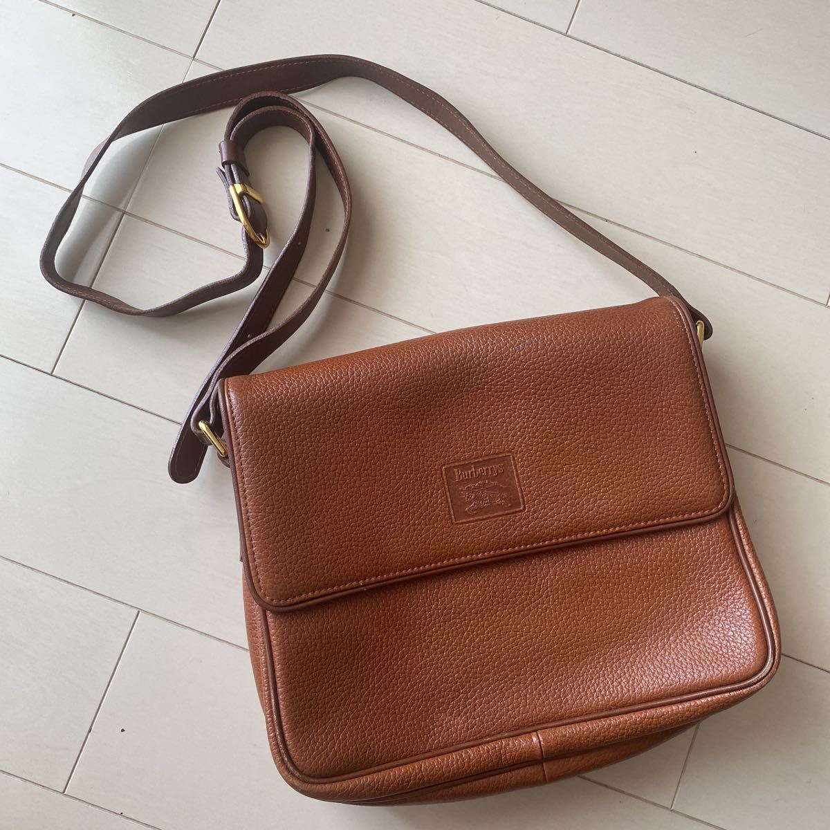 バーバリー ショルダーバッグ レザー Burberrys BURBERRYS ノバ 