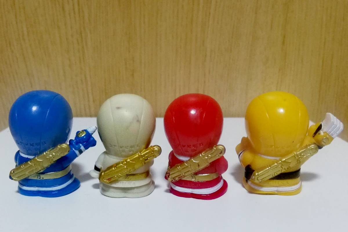 忍者戦隊カクレンジャー ソフビ 指人形 当時物 スーパー戦隊 レトロ