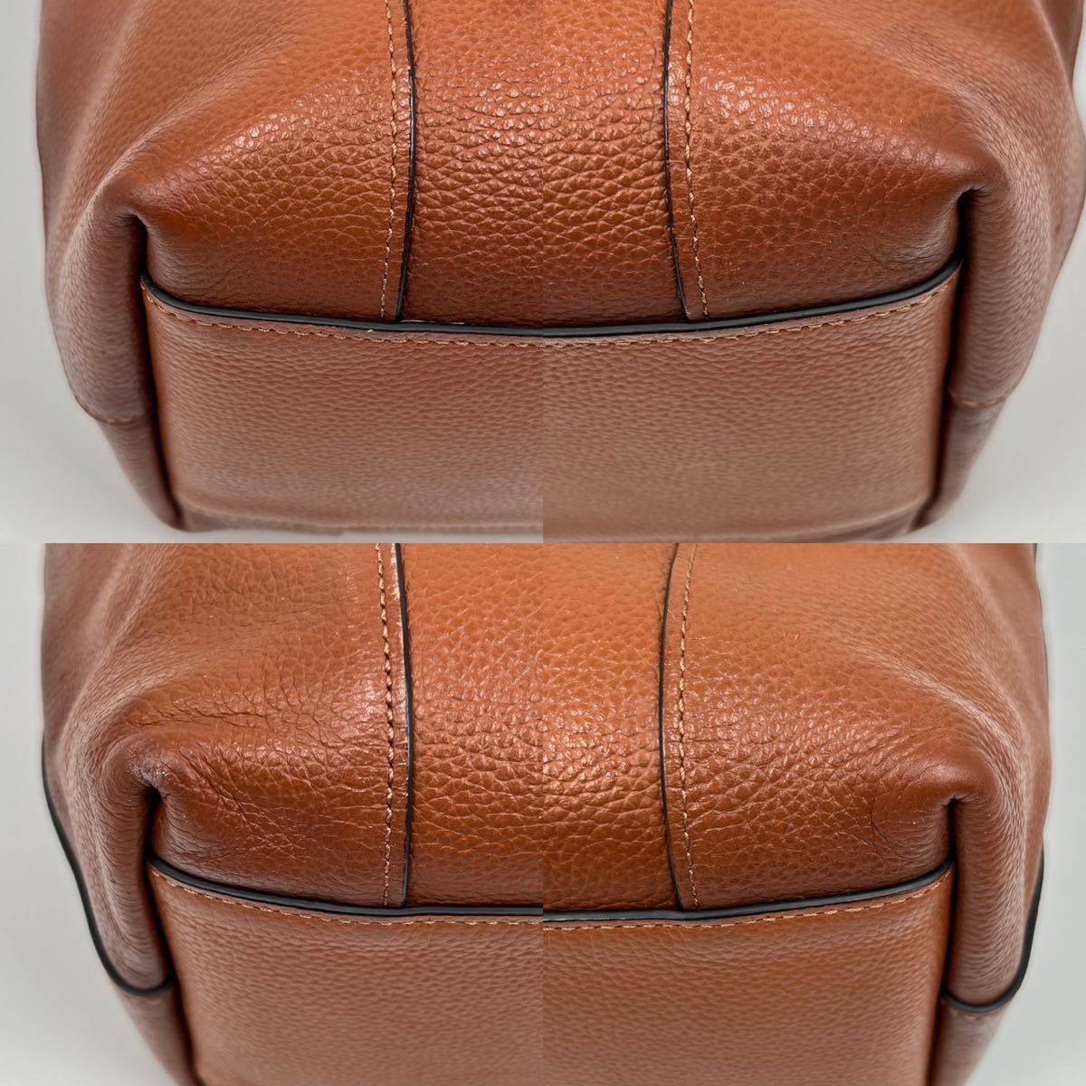 COACH コーチ トートバッグ ハドソン ブラウン A4 レザー 【公式通販】