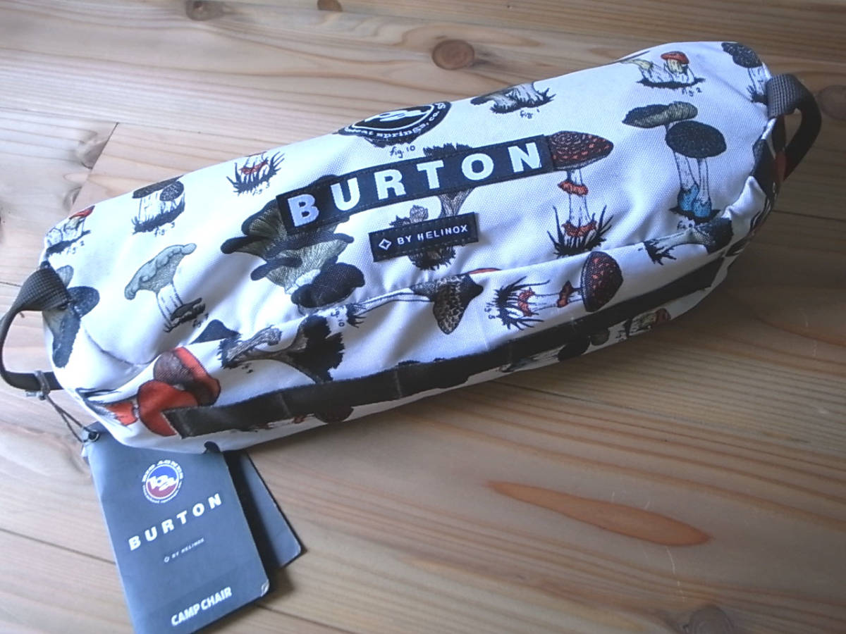HELINOX×BURTON×BIG AGNES/コラボ限定品/キャンプチェアー/キノコ柄 HELINOX×BURTON×BIG AGNES/コラボ限定品/キャンプチェアー/キノコ柄
