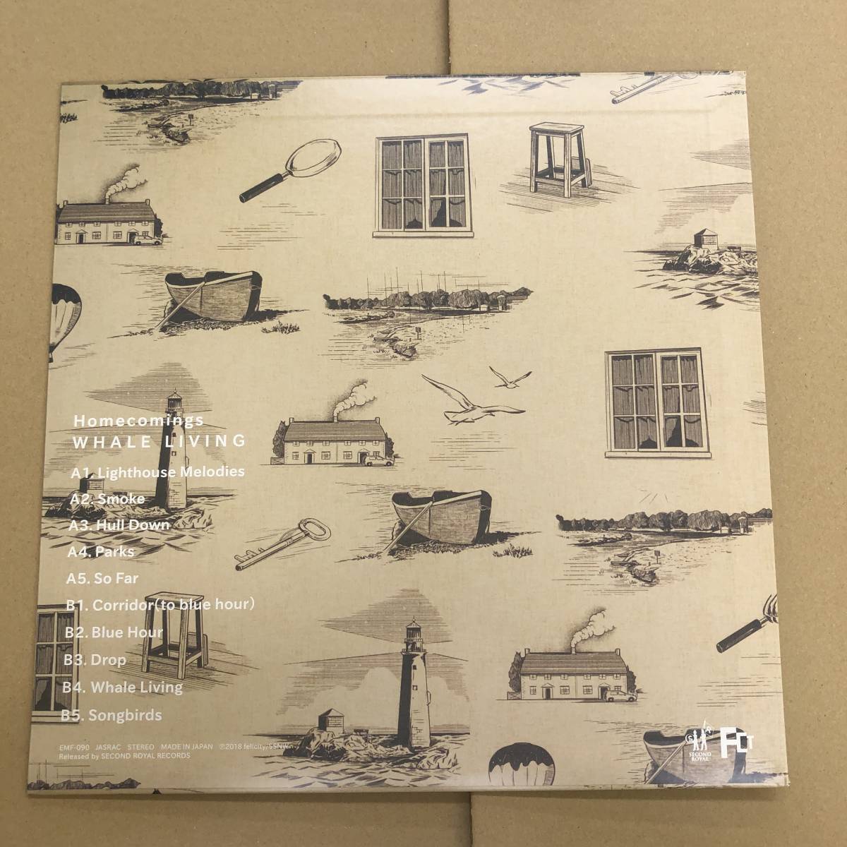 Homecomings – WHALE Whale Living LIVING - Vinyl Album vinyl