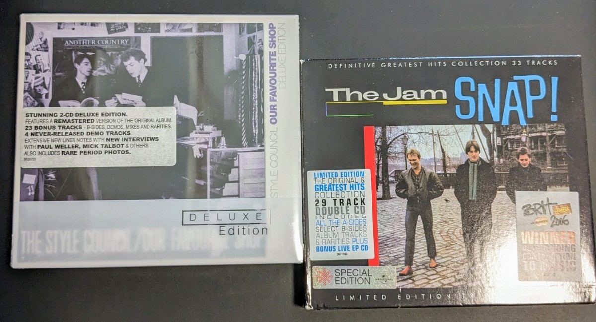 【未開封あり】スタイルカウンシル、ザ・ジャム Our Favourite Shop (Deluxe Edition)/ Snap!（best） Style Council the jam 