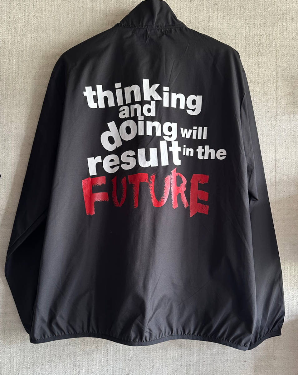 【数量限定，品質保証】 コムデギャルソン 限定 メッセージプリント コーチジャケット XL サイズ COMME des GARCONS(ジャンパー、ブルゾン)｜売買されたオークション情報、yahooの商品情報をアーカイブ公開 - オークファ 男性用