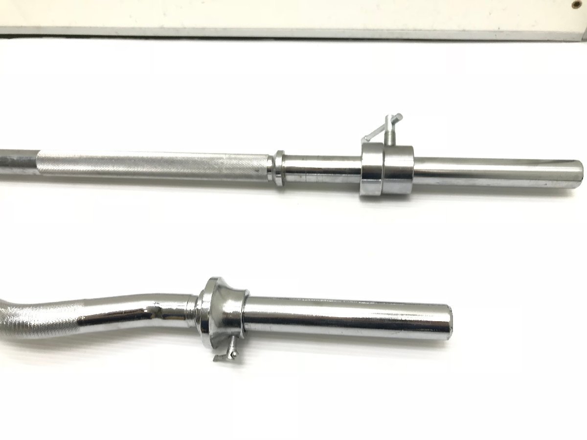2本セット IROTEC アイロテック レギュラーバーベルシャフト 160cm W 
