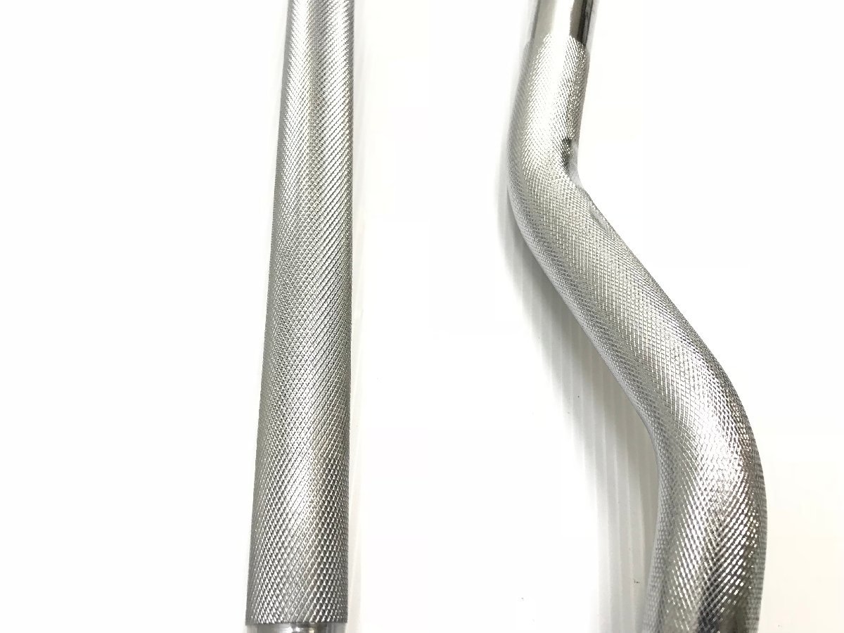 IROTEC レギュラーバーベルシャフト 180 ワイド カラー2個 パット付