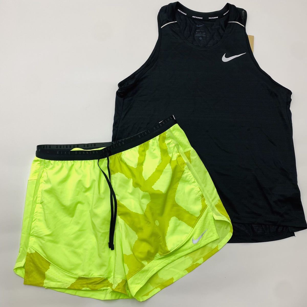 NIKEナイキ ランニング タンクトップ&ショーツ AJ7563-010 DQ4762-358 