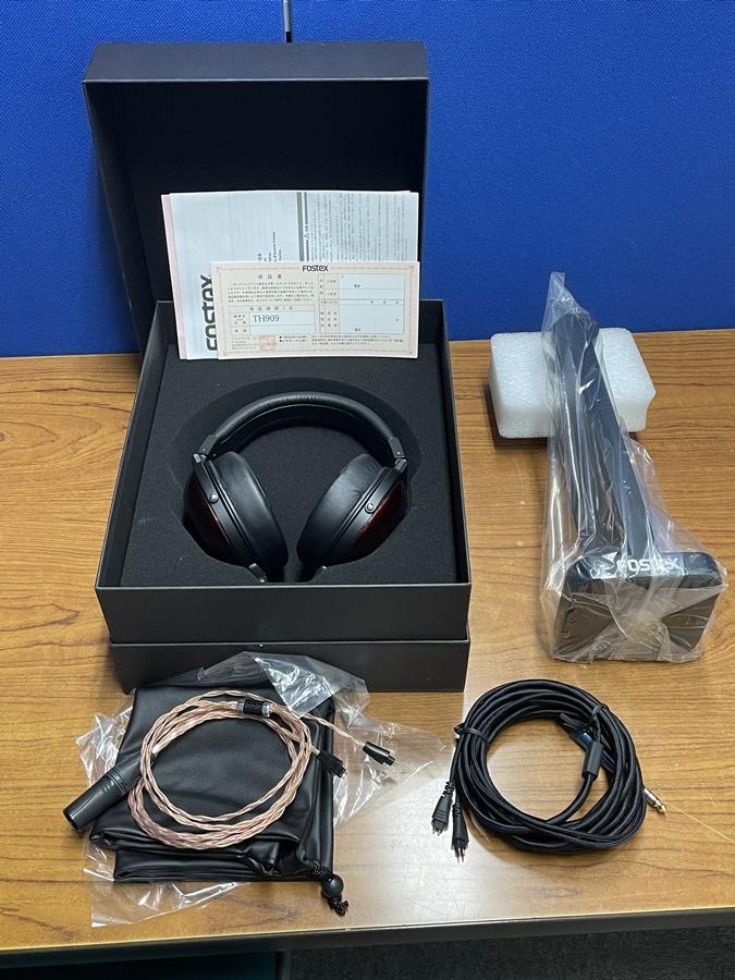 美品・おまけ付き】 FOSTEX TH909 【バランスケーブル付き】 Fostex
